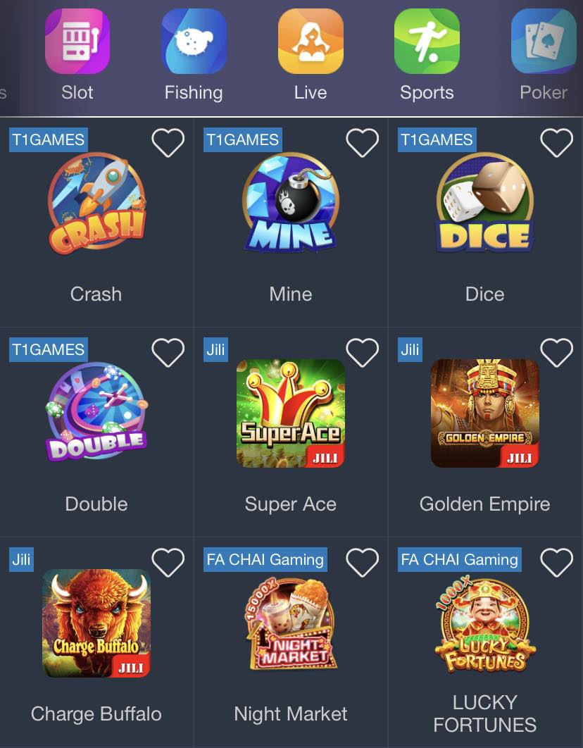 Game pad favorite games
