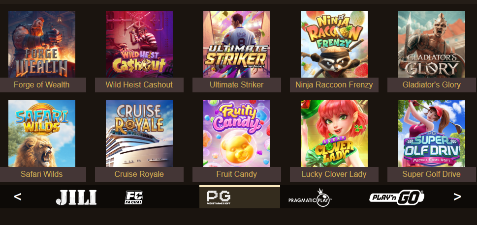 Pocket Gaming slot games
