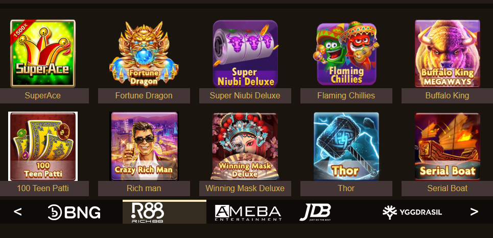 R88 slot games