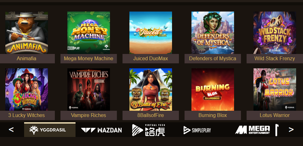 YGGDRASIL slot games